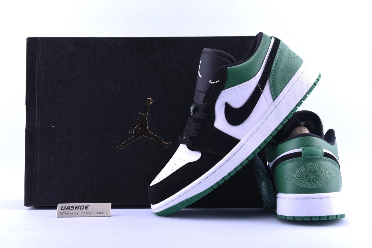 Black White 553558-113 1 Jordan Mystic  Low Green 1210